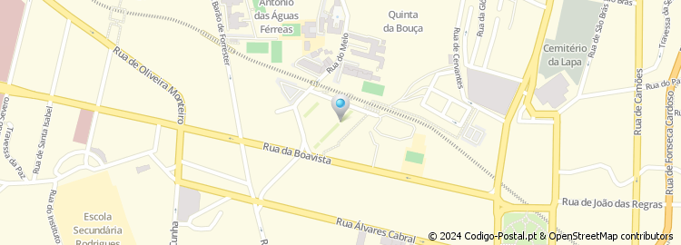 Mapa de Rua Liberdade