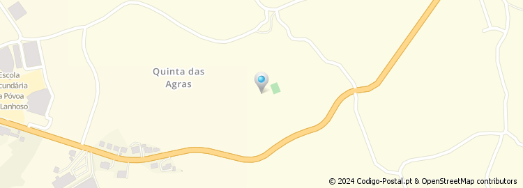 Mapa de Rua das Agras