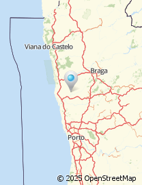 Mapa de Rua D da Urbanização da Algot