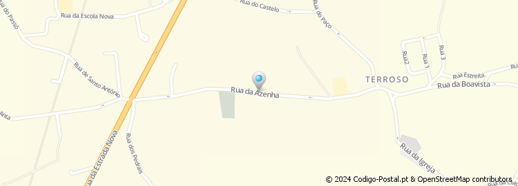 Mapa de Rua da Azenha