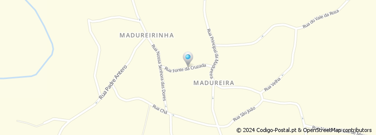 Mapa de Fonte Cruzada