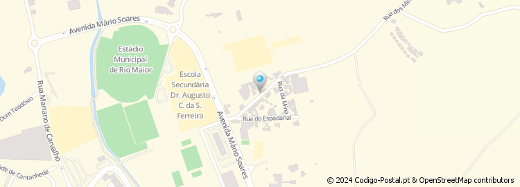 Mapa de Rua da Mina