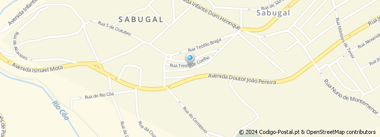 Mapa de Rua Barbosa do Bocage