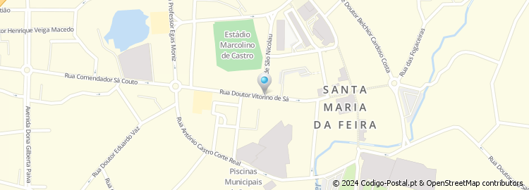 Mapa de Apartado 111, Santa Maria da Feira