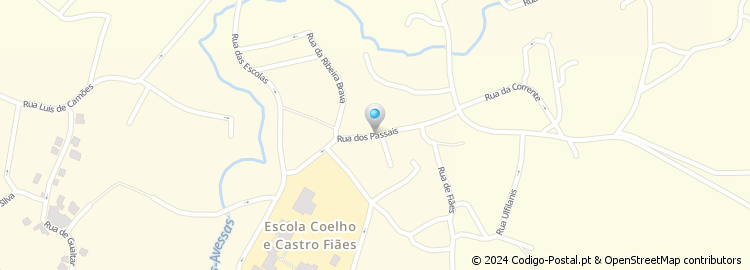 Mapa de Rua de Passais