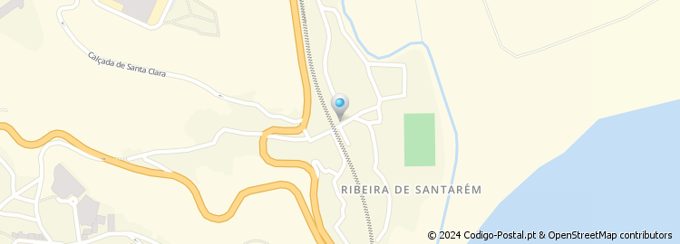 Mapa de Rua Alfageme de Santarém