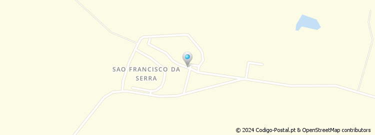 Mapa de São Francisco da Serra