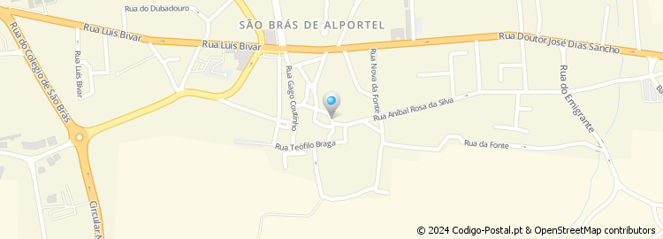 Mapa de Rua Almirante Martins Guerreiro