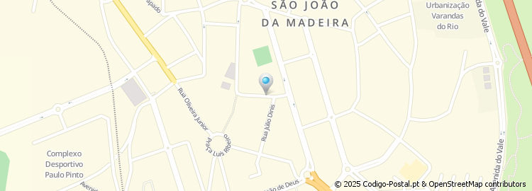 Mapa de Apartado 205, São João da Madeira