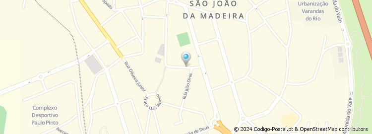 Mapa de Apartado 260, São João da Madeira