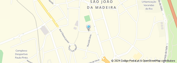 Mapa de Apartado 333, São João da Madeira