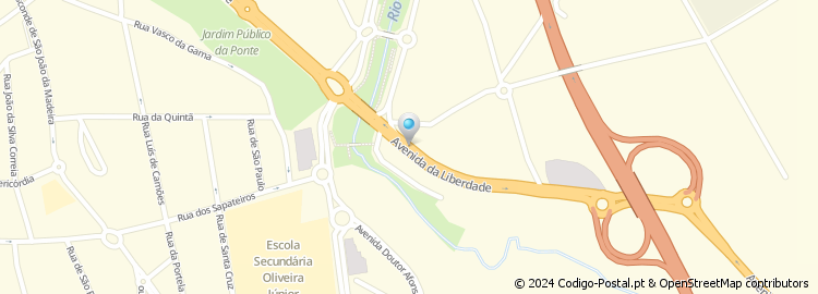 Mapa de Avenida da Liberdade