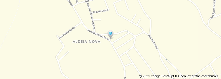 Mapa de Ribeira Nova