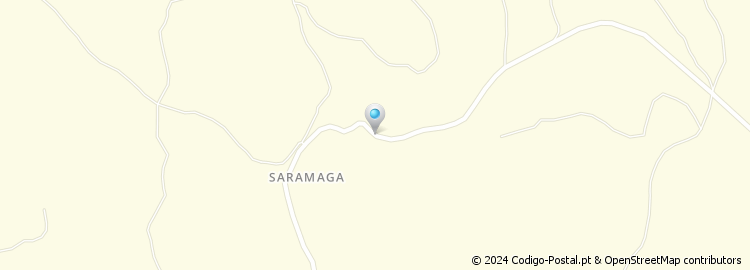 Mapa de Saramaga