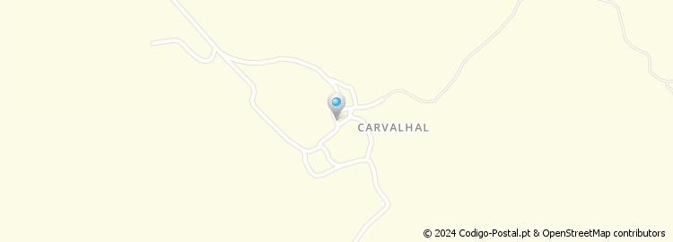 Mapa de Carvalhal