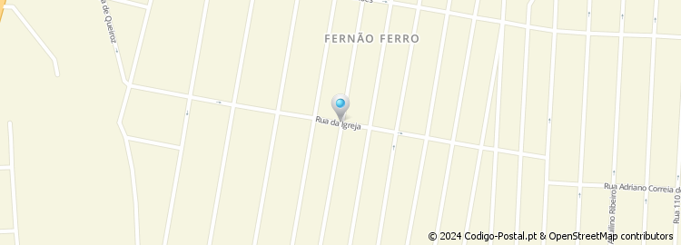 Mapa de Apartado 15, Fernão Ferro