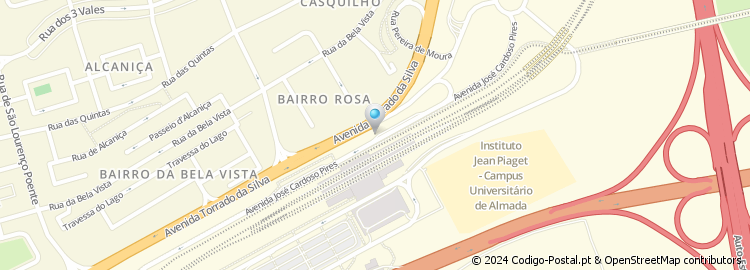 Mapa de Avenida José Cardoso Pires