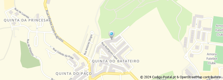 Mapa de Avenida Quinta da Atalaia