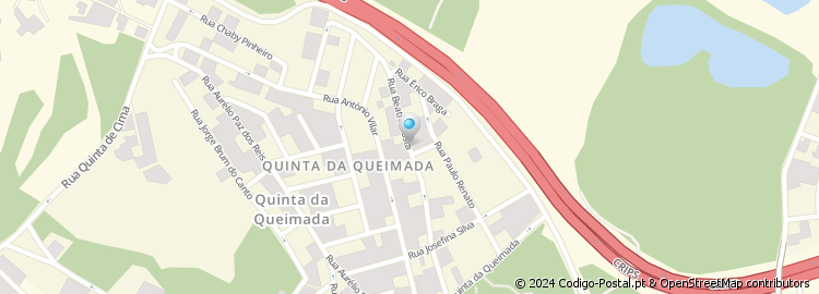 Mapa de Rua Beatriz Costa