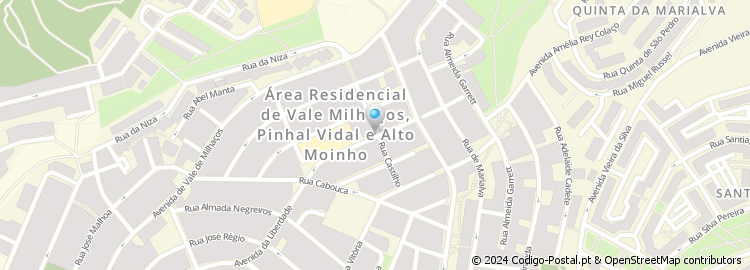 Mapa de Rua Castilho