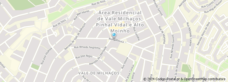Mapa de Rua da Cabouca