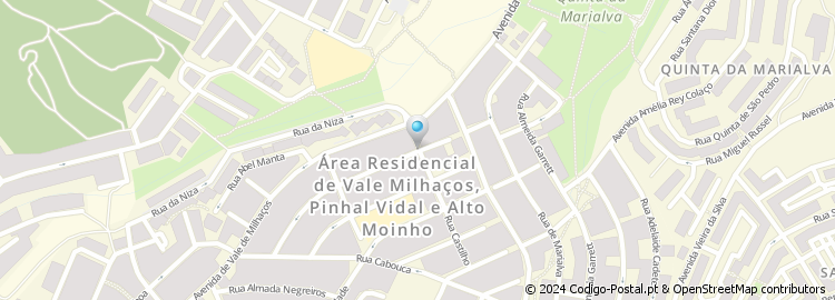 Mapa de Rua Ramalho Ortigão