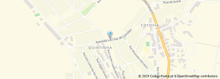 Mapa de Avenida Luís Vaz de Camões