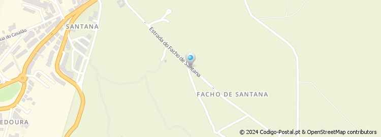 Mapa de Facho de Santana