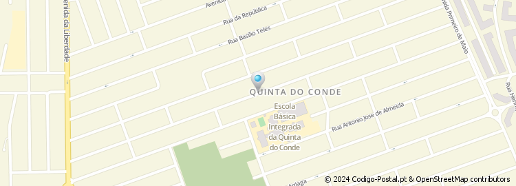 Mapa de Rua Adelaide Cabete