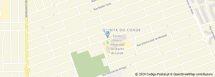 Mapa de Rua Ana de Castro Osório