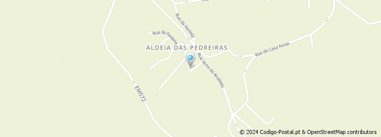 Mapa de Rua da Alfarrobeira