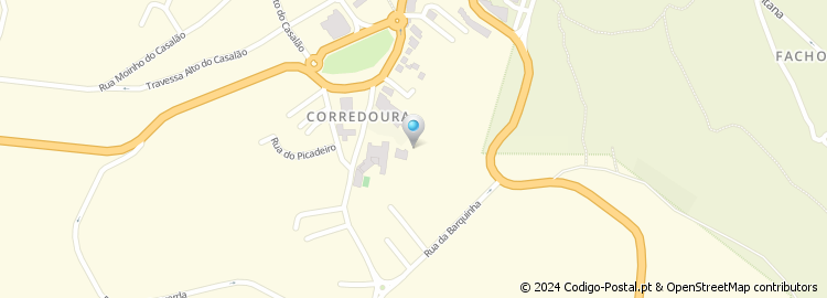 Mapa de Rua Escola da Corredoura