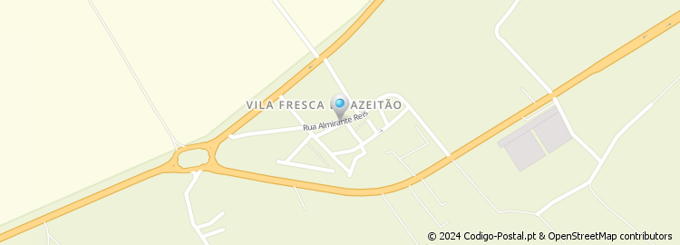 Mapa de Rua Almirante Reis