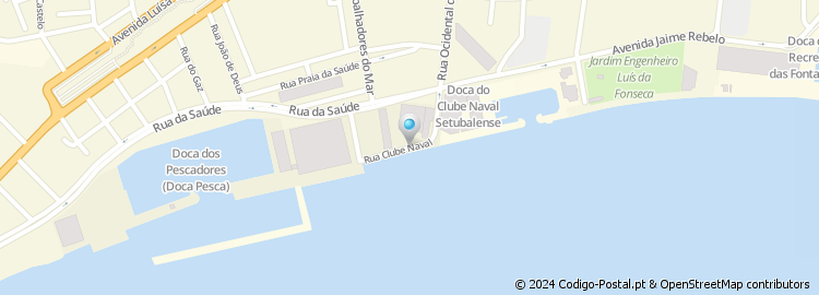 Mapa de Rua Club Setubalense