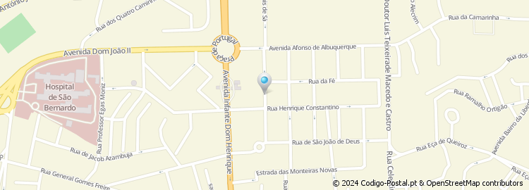 Mapa de Rua Doutor José Leite de Vasconcelos