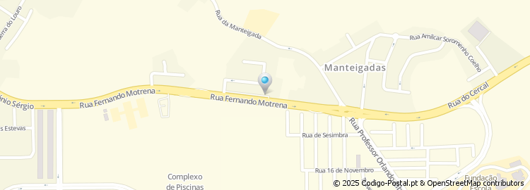 Mapa de Rua Francisco José Mota