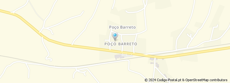 Mapa de Poço Barreto