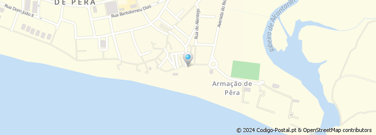 Mapa de Rua da Praia