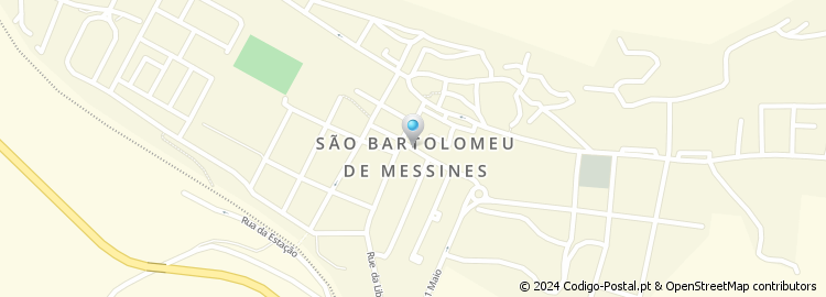 Mapa de Rua Doutor António Cabrita Carneiro