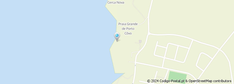 Mapa de Rua Praia da Vieirinha