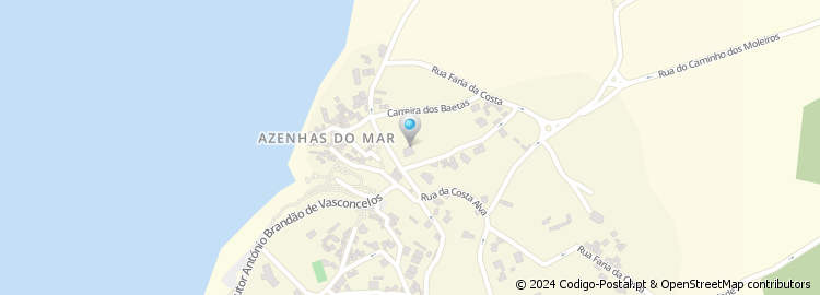 Mapa de Azenhas do Mar