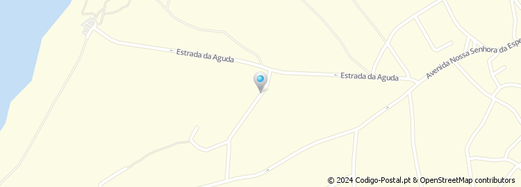 Mapa de Estrada da Aguda