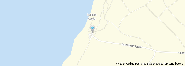 Mapa de Largo da Praia da Aguda