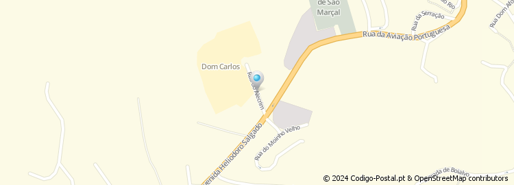 Mapa de Rua do Alecrim