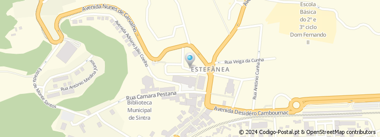 Mapa de Rua General Alves Roçadas
