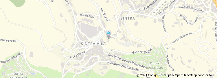 Mapa de Rua Hockey Club de Sintra