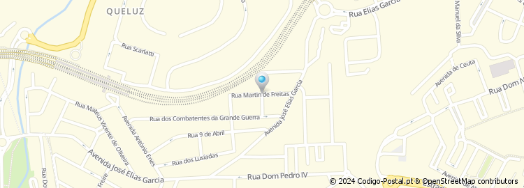 Mapa de Rua Marechal Gomes da Costa