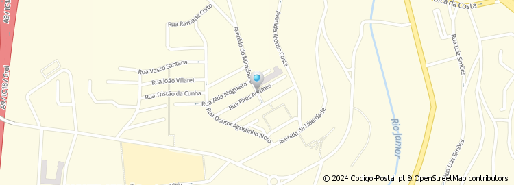 Mapa de Rua Pires Antunes