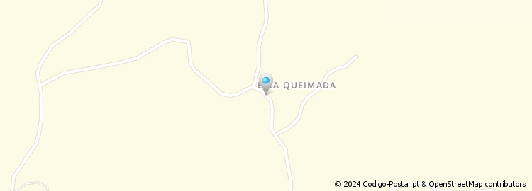 Mapa de Estrada da Eira Queimada