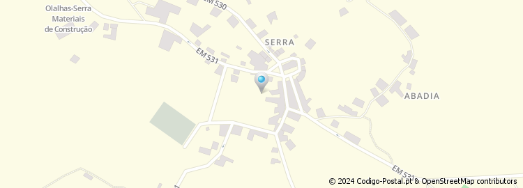 Mapa de Apartado 2, Serra